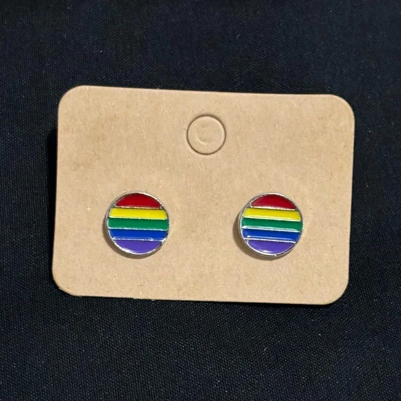 Rainbow Earrings - Picture 1 of 2